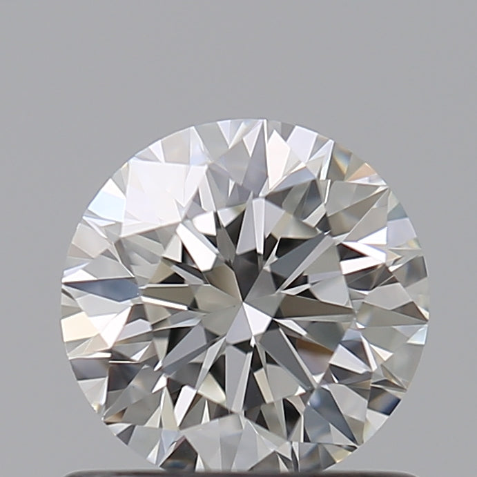 0.7 Carat Round Natural Diamond with  Cut Diamond in 14KT  view 1
