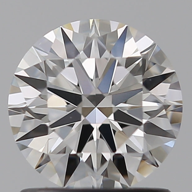 1.04 Carat Round Lab Diamond with  Cut Diamond in 14KT  view 1
