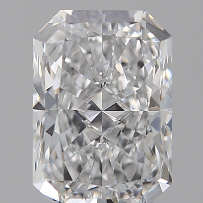 1.26 Carat Radiant Lab Diamond with  Cut Diamond in 14KT  view 1
