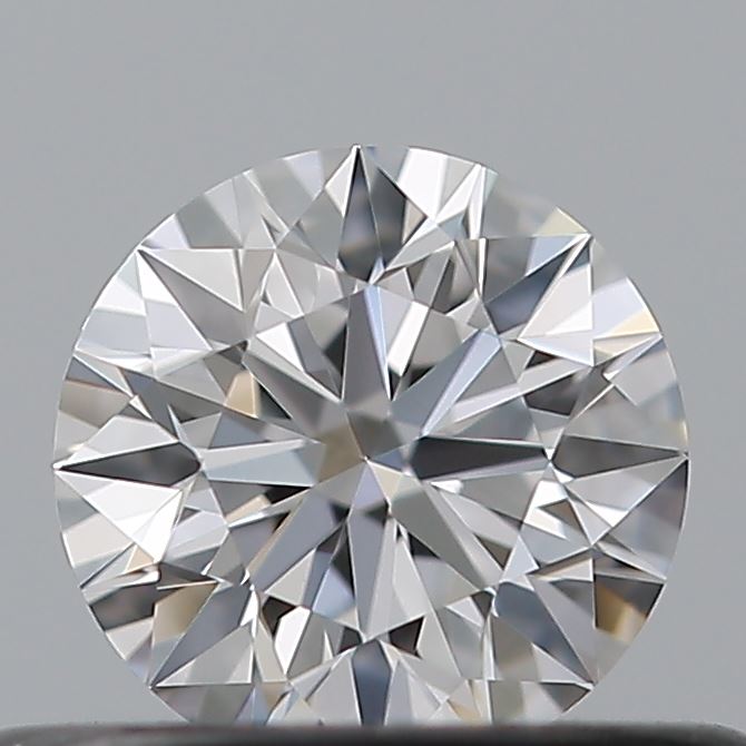 0.35 Carat Round Natural Diamond with  Cut Diamond in 14KT  view 1
