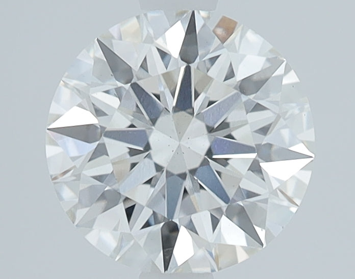 1.42 Carat Round Lab Diamond with  Cut Diamond in 14KT  view 1

