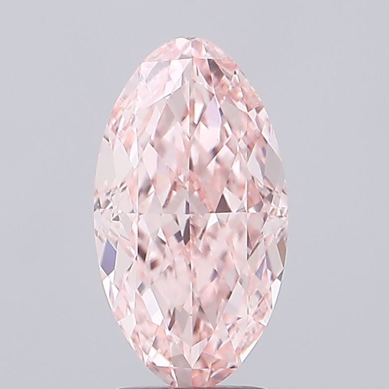 4.03 Carat Oval Lab Diamond with  Cut Diamond in 14KT  view 1
