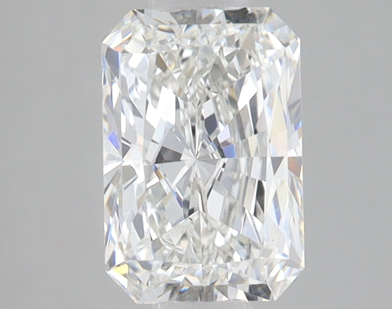 1.5 Carat Radiant Lab Diamond with  Cut Diamond in 14KT  view 1
