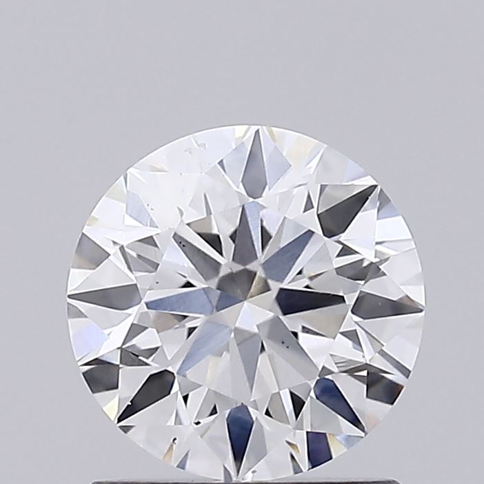 1.0 Carat Round Lab Diamond with  Cut Diamond in 14KT  view 1
