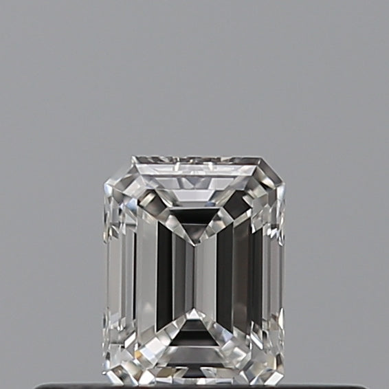 0.25 Carat Emerald Natural Diamond with  Cut Diamond in 14KT  view 1
