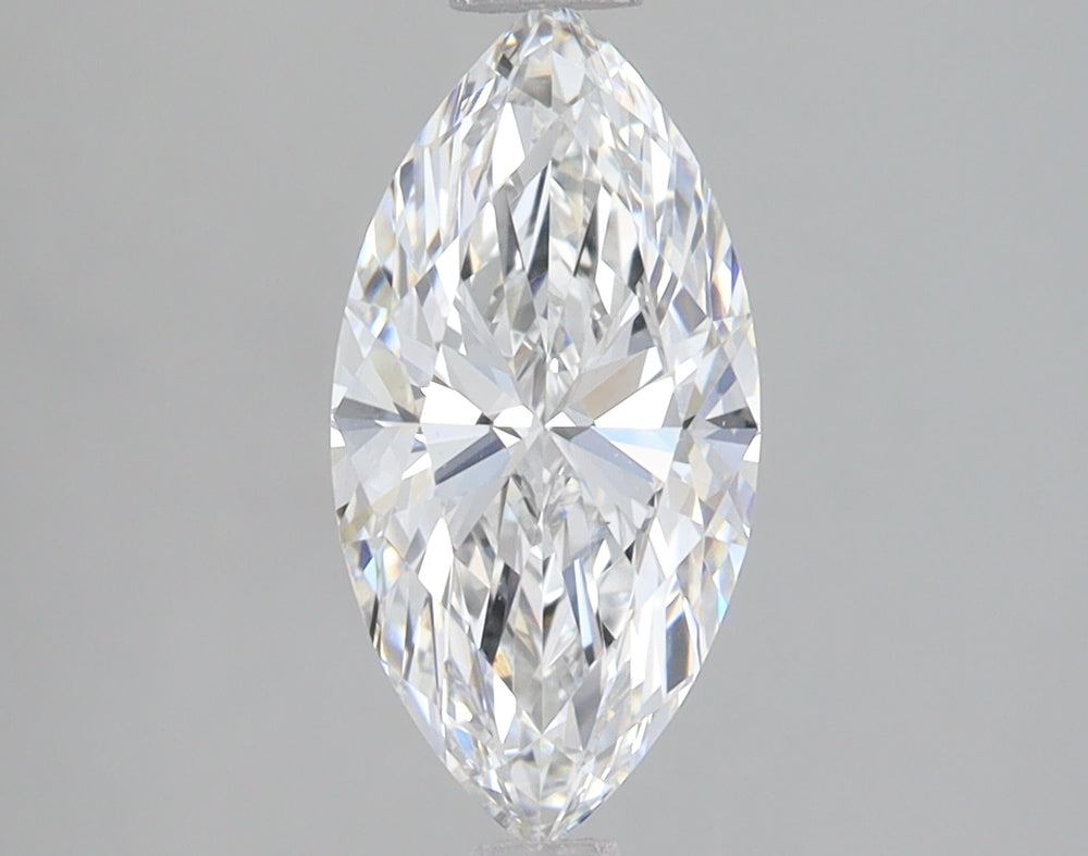 1.52 Carat Marquise Lab Diamond with  Cut Diamond in 14KT  view 1
