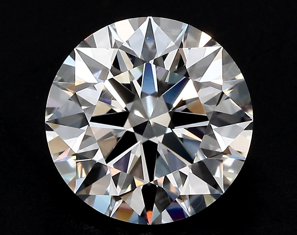 2.0 Carat Round Lab Diamond with  Cut Diamond in 14KT  view 1
