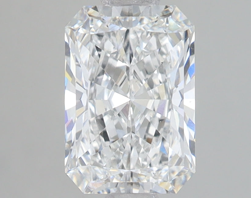 1.71 Carat Radiant Lab Diamond with  Cut Diamond in 14KT  view 1
