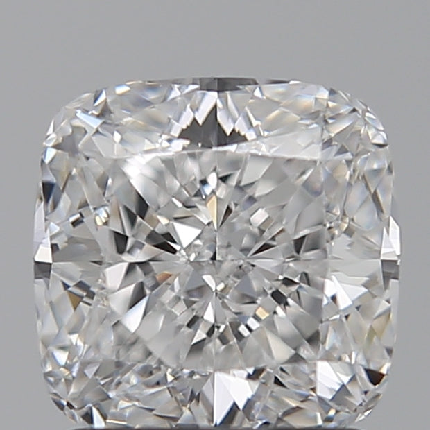 1.53 Carat Cushion Lab Diamond with  Cut Diamond in 14KT  view 1

