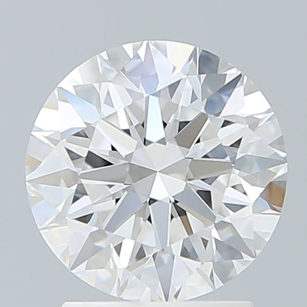 2.09 Carat Round Lab Diamond with  Cut Diamond in 14KT  view 1
