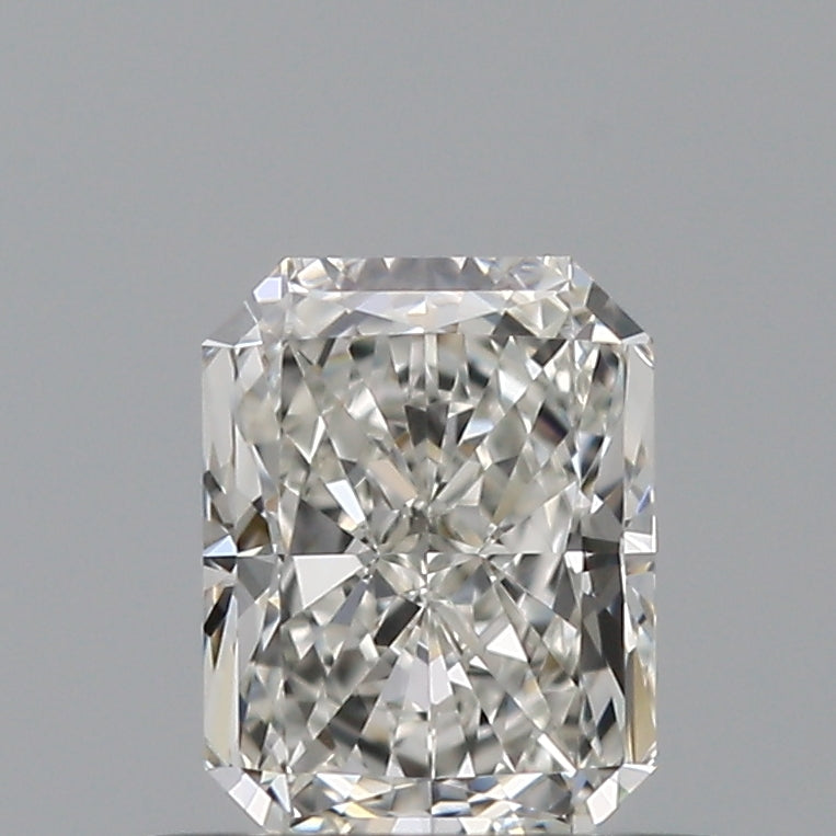 0.52 Carat Radiant Natural Diamond with  Cut Diamond in 14KT  view 1
