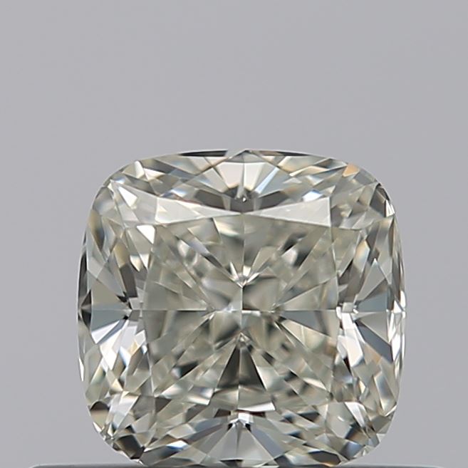 0.55 Carat Cushion Natural Diamond with  Cut Diamond in 14KT  view 1

