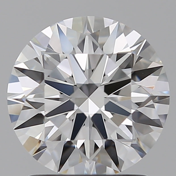 1.58 Carat Round Lab Diamond with  Cut Diamond in 14KT  view 1
