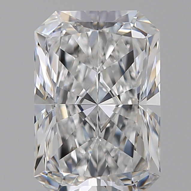 1.5 Carat Radiant Lab Diamond with  Cut Diamond in 14KT  view 1
