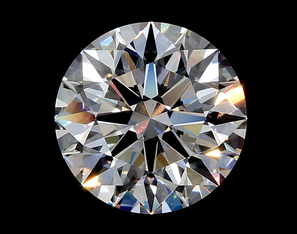 1.73 Carat Round Lab Diamond with  Cut Diamond in 14KT  view 1
