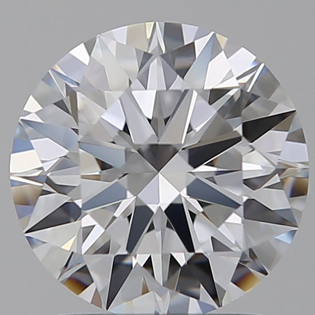 1.75 Carat Round Lab Diamond with  Cut Diamond in 14KT  view 1
