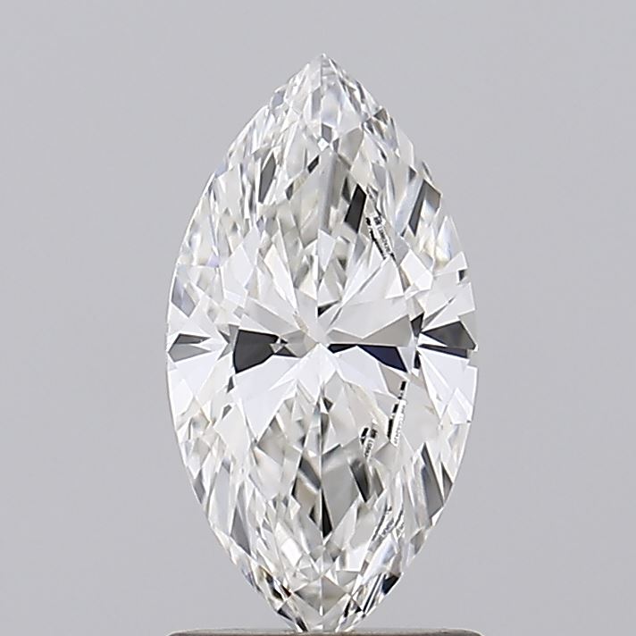 1.11 Carat Marquise Lab Diamond with  Cut Diamond in 14KT  view 1
