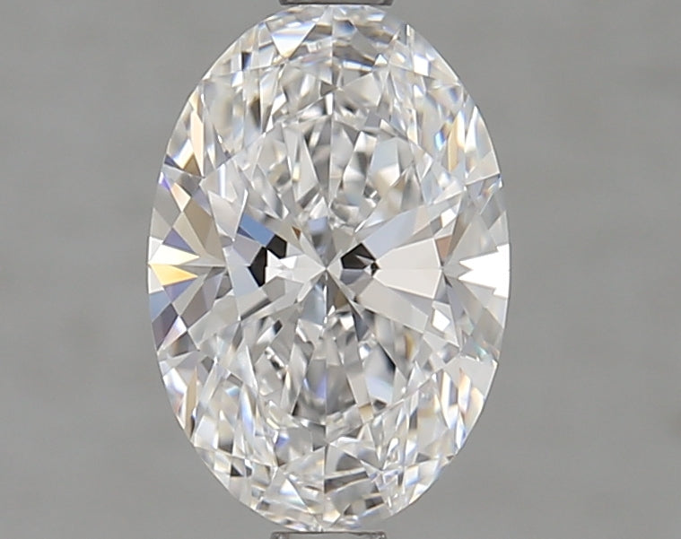 1.63 Carat Oval Lab Diamond with  Cut Diamond in 14KT  view 1
