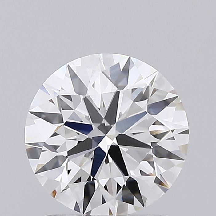 1.5 Carat Round Lab Diamond with  Cut Diamond in 14KT  view 1
