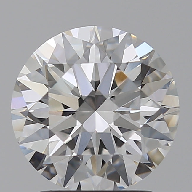 2.06 Carat Round Lab Diamond with  Cut Diamond in 14KT  view 1
