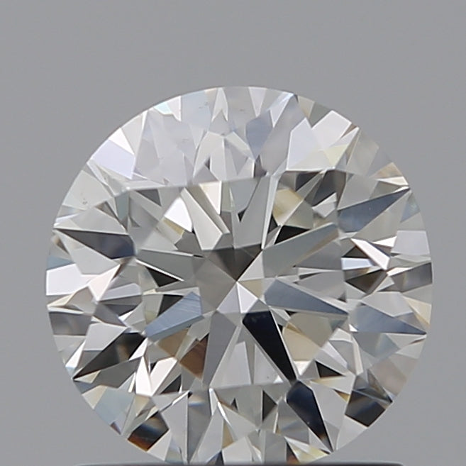 1.0 Carat Round Natural Diamond with  Cut Diamond in 14KT  view 1
