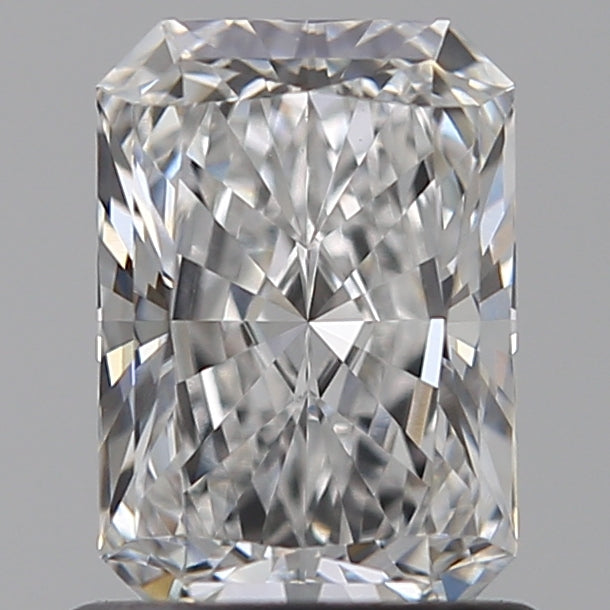1.01 Carat Radiant Lab Diamond with  Cut Diamond in 14KT  view 1
