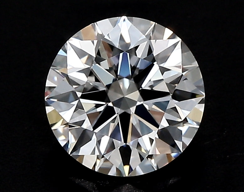 1.51 Carat Round Lab Diamond with  Cut Diamond in 14KT  view 1
