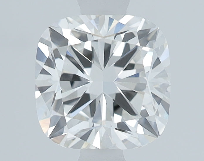 1.29 Carat Cushion Lab Diamond with  Cut Diamond in 14KT  view 1
