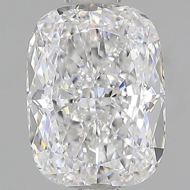 3.04 Carat Cushion Lab Diamond with  Cut Diamond in 14KT  view 1

