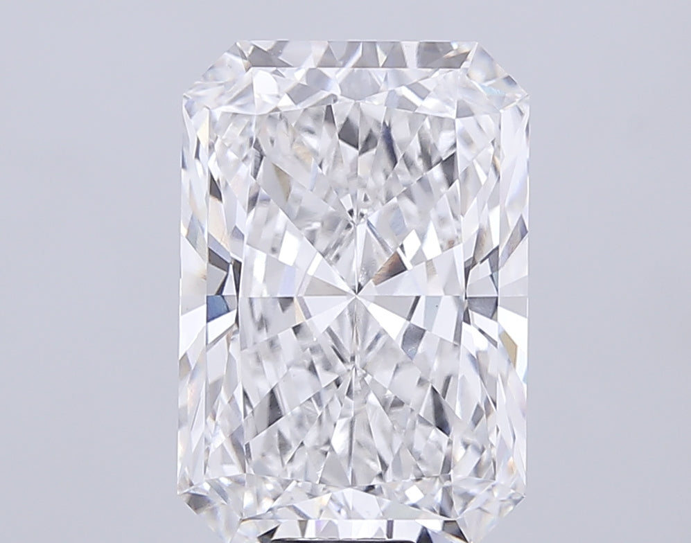 17.08 Carat Radiant Lab Diamond with  Cut Diamond in 14KT  view 1
