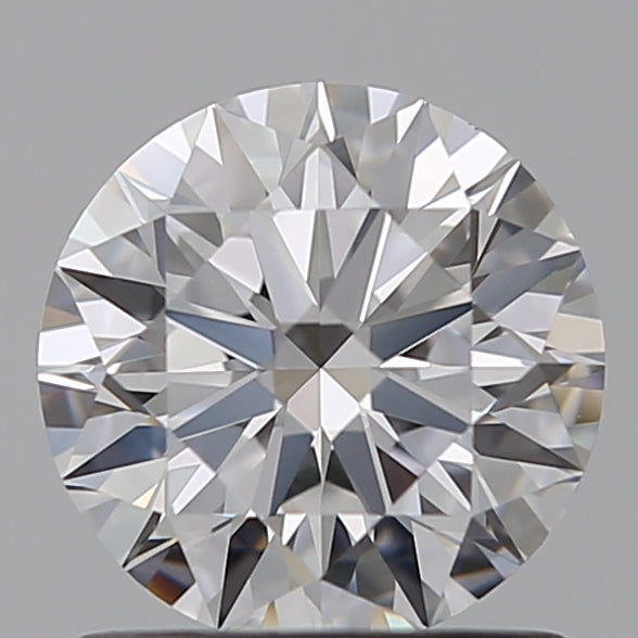 0.97 Carat Round Lab Diamond with  Cut Diamond in 14KT  view 1
