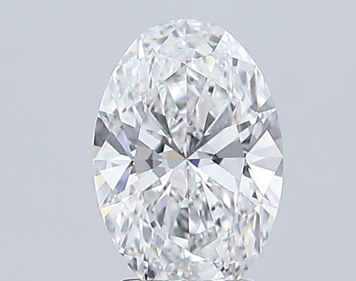 2.39 Carat Oval Lab Diamond with  Cut Diamond in 14KT  view 1
