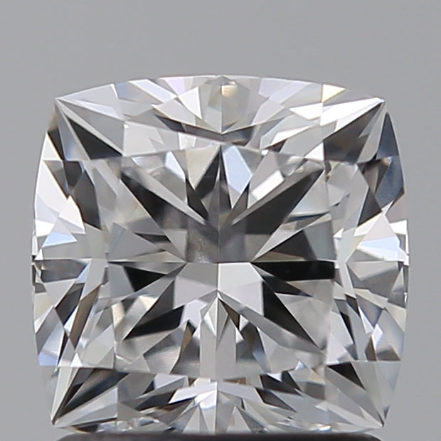 1.51 Carat Cushion Lab Diamond with  Cut Diamond in 14KT  view 1
