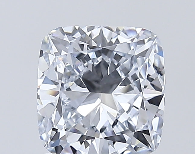 1.6 Carat Cushion Lab Diamond with  Cut Diamond in 14KT  view 1
