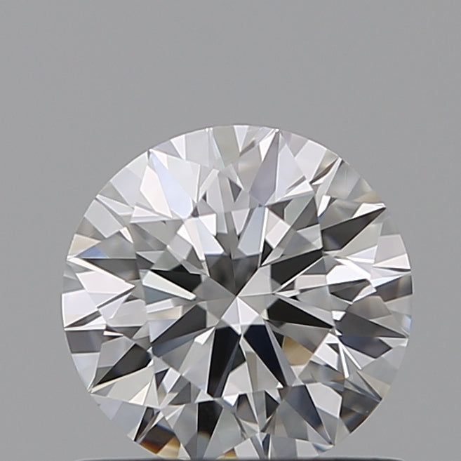 0.7 Carat Round Natural Diamond with  Cut Diamond in 14KT  view 1
