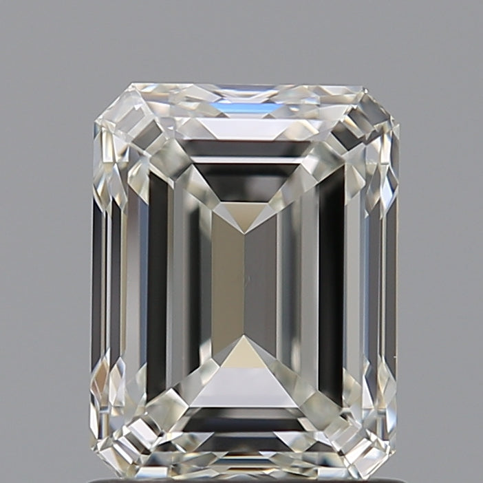 1.23 Carat Emerald Natural Diamond with  Cut Diamond in 14KT  view 1
