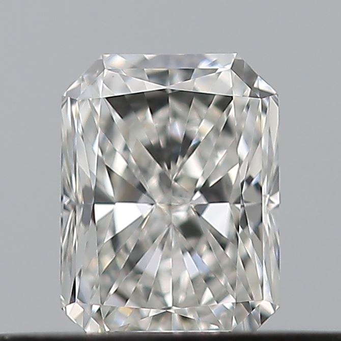 0.32 Carat Radiant Natural Diamond with  Cut Diamond in 14KT  view 1
