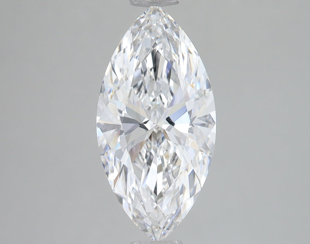 2.06 Carat Marquise Lab Diamond with  Cut Diamond in 14KT  view 1
