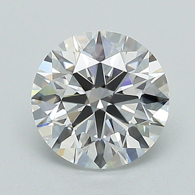 1.05 Carat Round Lab Diamond with  Cut Diamond in 14KT  view 1

