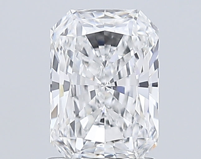 1.52 Carat Radiant Lab Diamond with  Cut Diamond in 14KT  view 1
