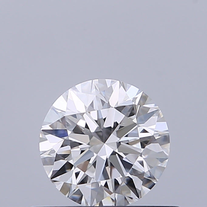 0.5 Carat Round Natural Diamond with  Cut Diamond in 14KT  view 1

