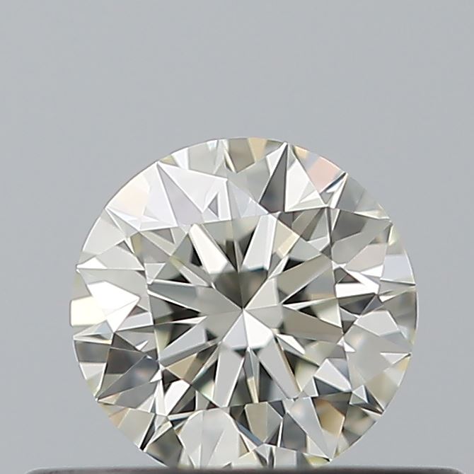 0.3 Carat Round Natural Diamond with  Cut Diamond in 14KT  view 1
