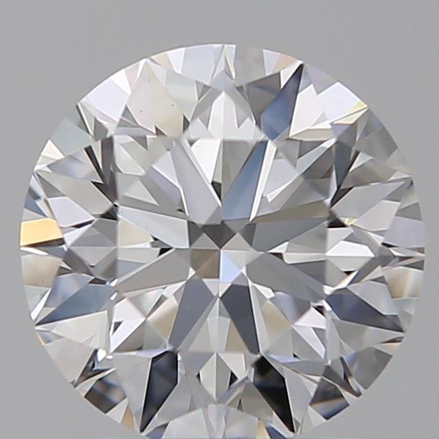 1.4 Carat Round Lab Diamond with  Cut Diamond in 14KT  view 1

