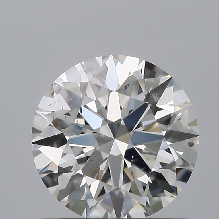 0.71 Carat Round Natural Diamond with  Cut Diamond in 14KT  view 1
