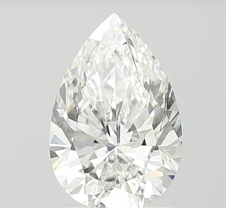 1.67 Carat Pear Lab Diamond with  Cut Diamond in 14KT  view 1

