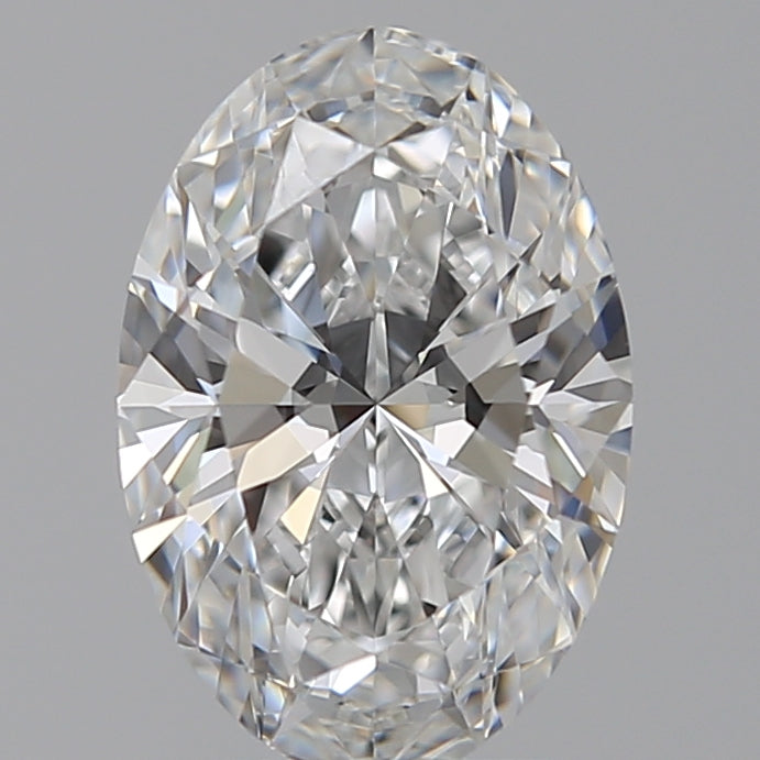 1.59 Carat Oval Lab Diamond with  Cut Diamond in 14KT  view 1
