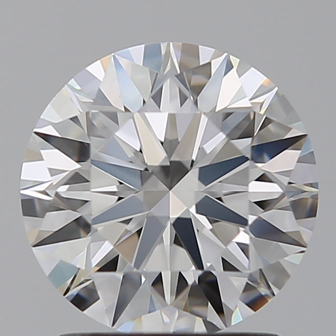 1.53 Carat Round Lab Diamond with  Cut Diamond in 14KT  view 1
