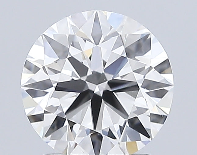 2.11 Carat Round Lab Diamond with  Cut Diamond in 14KT  view 1
