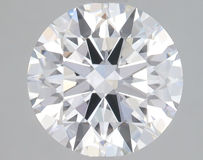 2.03 Carat Round Lab Diamond with  Cut Diamond in 14KT  view 1
