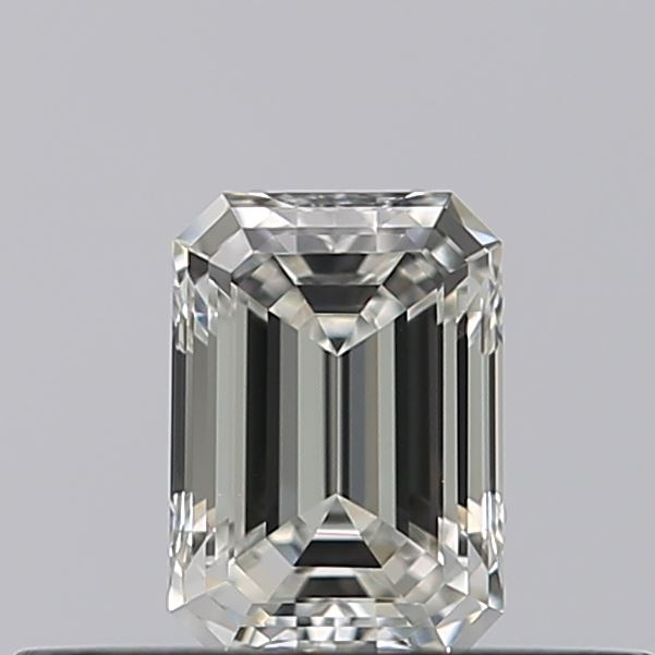 0.25 Carat Emerald Natural Diamond with  Cut Diamond in 14KT  view 1
